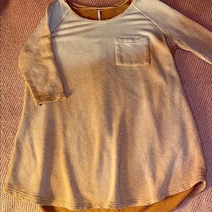 Free people over sized ombré sweater